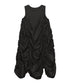 Ruched Balloon Silhouette Dress